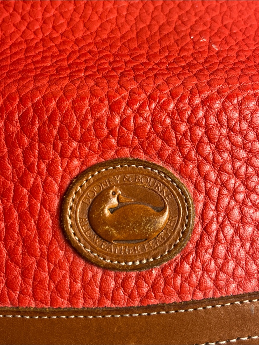 Vintage 1990s Dooney & Bourke All Weather Leather Pebbled Wallet - Picture 9 of 14
